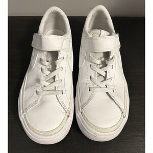 Nike Youth Size 1Y Court Legacy DA5381-104 White Casual Shoes Sneakers